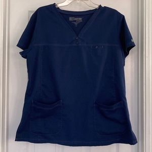 XL Navy Grey’s Anatomy Scrub Top